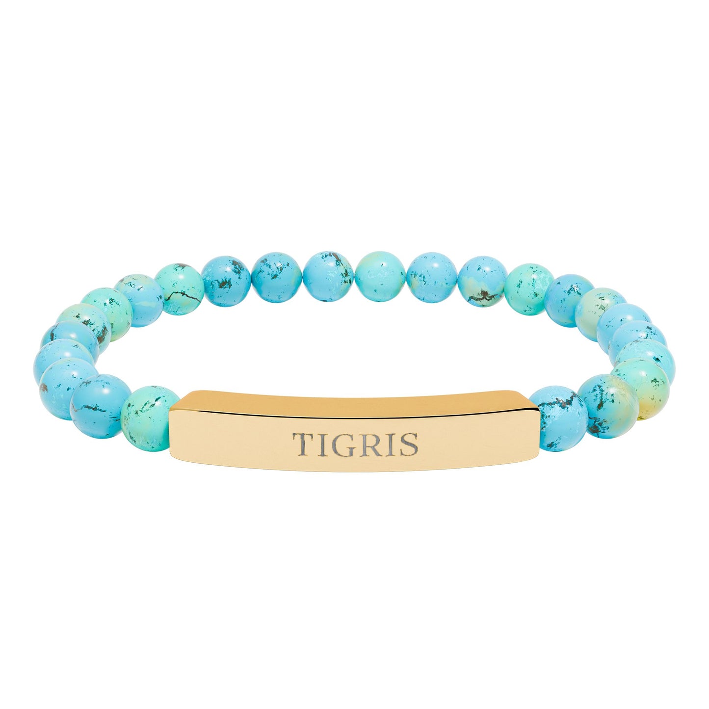 Tigris Natural Stone Stretch Bracelet