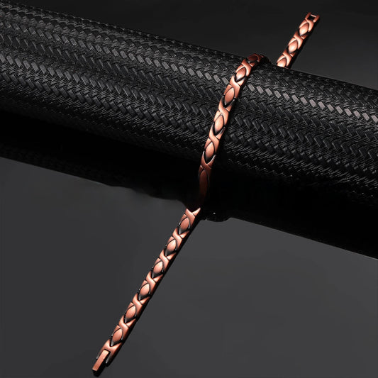 Red Copper Instep Chain