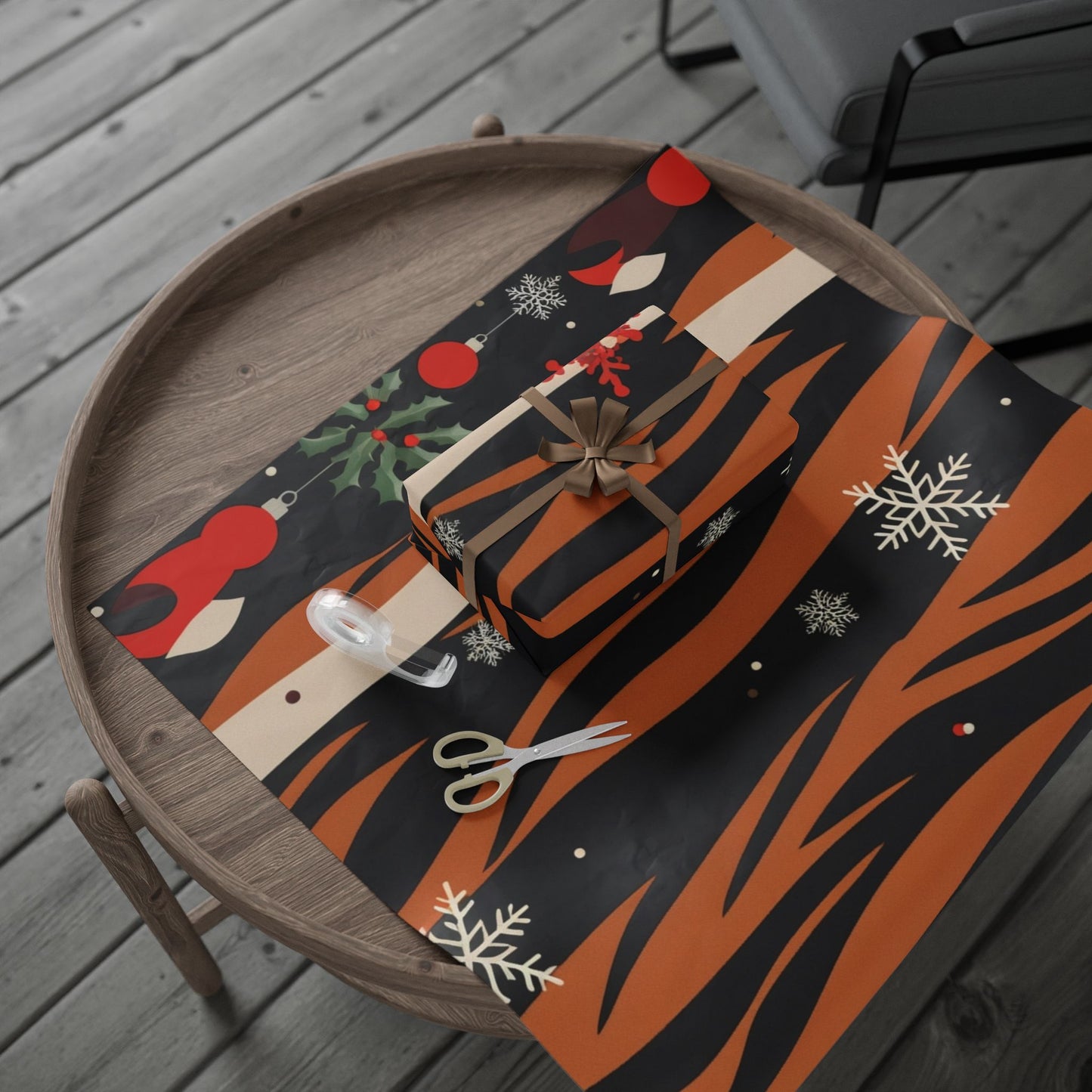 Tigris Christmas Wrapping Paper