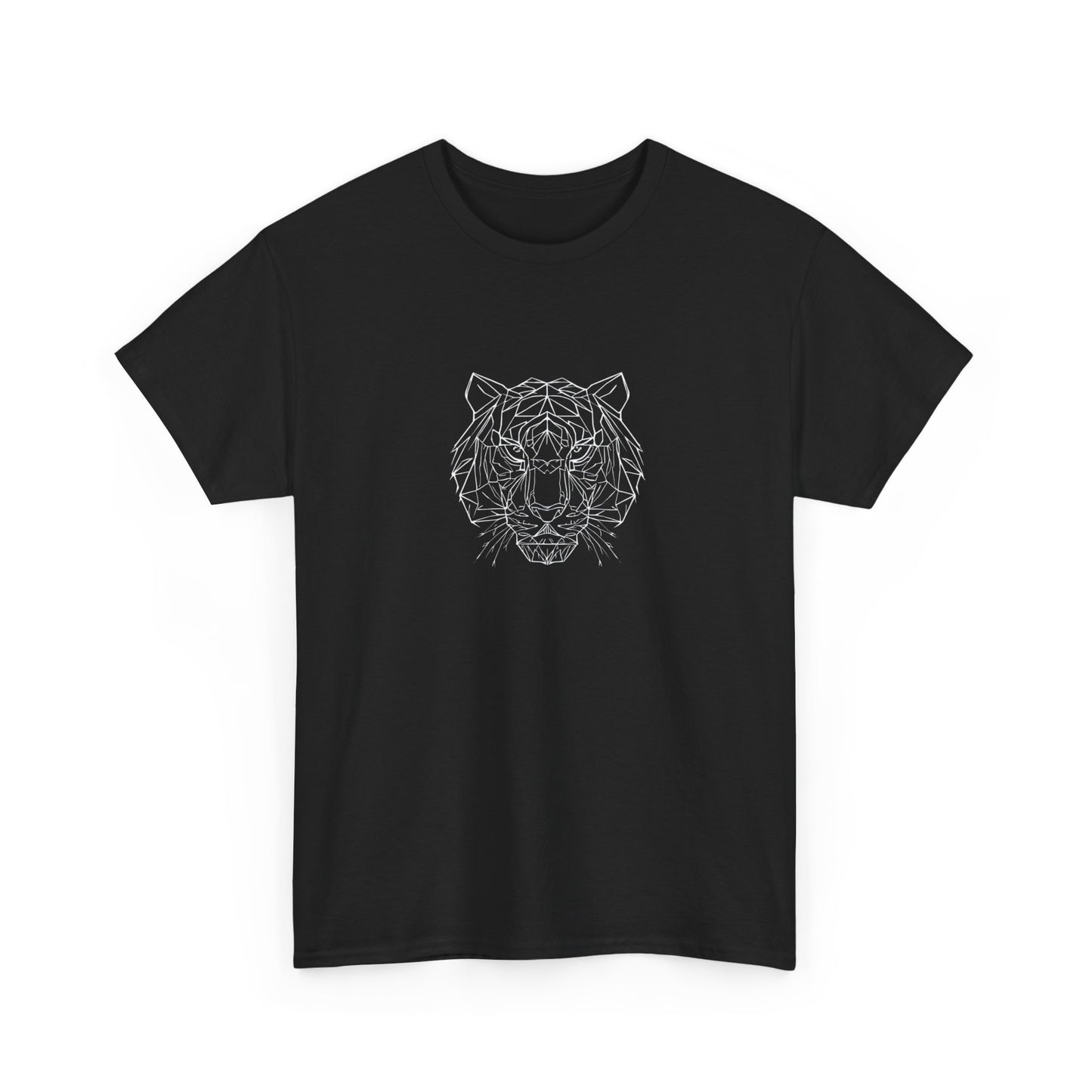 Geometric Tigris Tee — Tiger Stripe Geometric Graphic T-Shirt